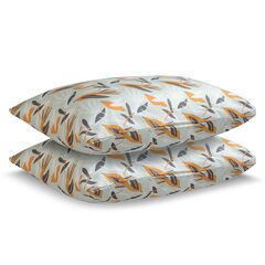 Набор из двух наволочек из сатина с принтом Birds of Nile из коллекции Wild, 50х70 см