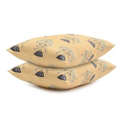 Набор из двух наволочек из сатина с принтом 'Летний цветок' из коллекции Russian North, 50х70 см