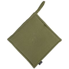 Прихватка оливкового цвета из коллекции Wild, 22х22 см