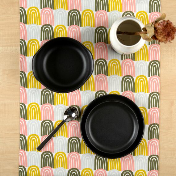 Дорожка на стол с принтом Passion Arch из коллекции Wild, 45х150 см, изображение 3