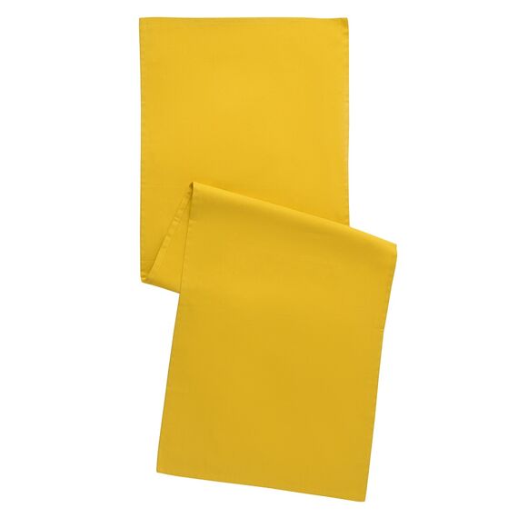 Дорожка на стол из хлопка горчичного цвета из коллекции Prairie, 45х150 см, изображение 3