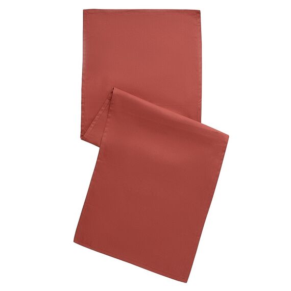 Дорожка на стол из хлопка терракотового цвета из коллекции Prairie, 45х150 см, изображение 2