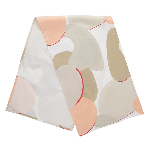 Дорожка на стол из хлопка бежевого цвета с авторским принтом из коллекции Freak Fruit, 45х150 см, изображение 4