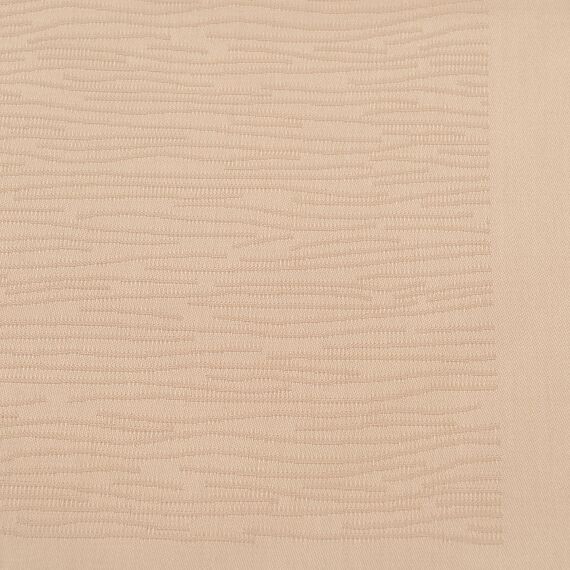 Дорожка на стол жаккардовая бежевого цвета из хлопка с вышивкой из коллекции Essential, 53х150 см, изображение 5