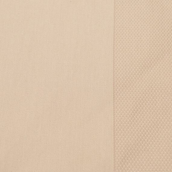 Дорожка на стол классическая бежевого цвета из хлопка из коллекции Essential, 53х150 см, изображение 4