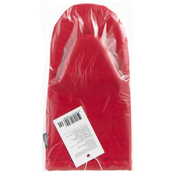 Варежка-прихватка из хлопка красного цвета из коллекции Russian North, 31х15 см, изображение 5