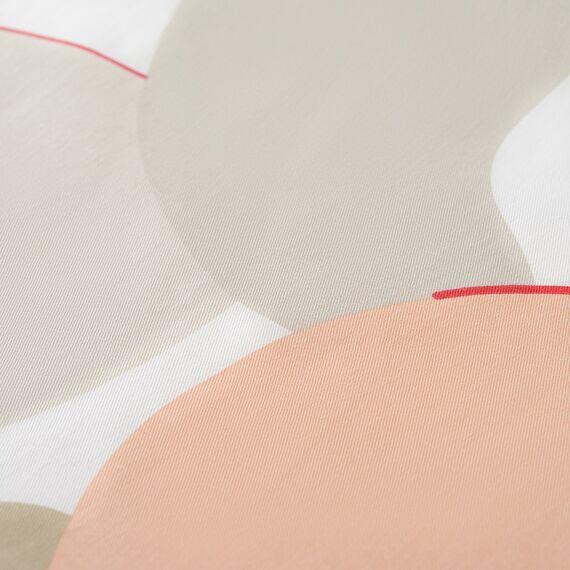 Дорожка на стол из хлопка бежевого цвета с авторским принтом из коллекции Freak Fruit, 45х150 см, изображение 5