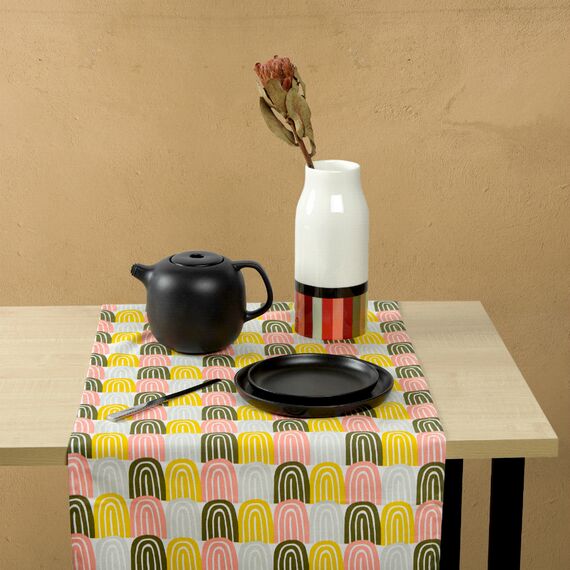 Дорожка на стол с принтом Passion Arch из коллекции Wild, 45х150 см, изображение 2