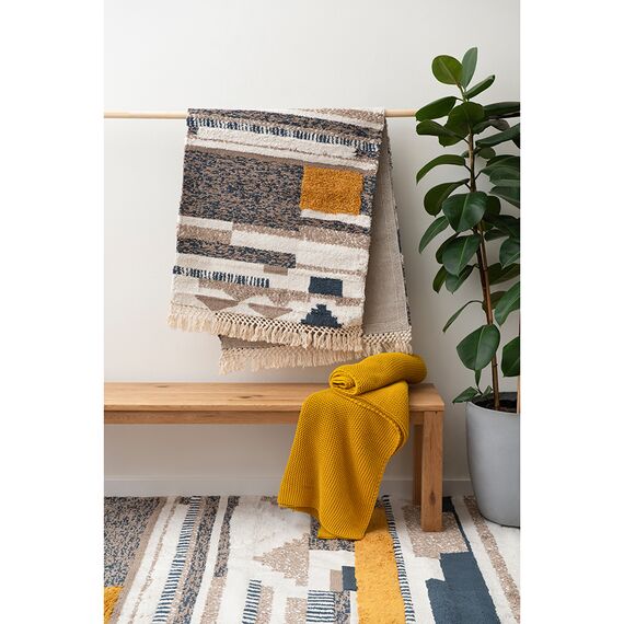 Ковер из хлопка Kochi из коллекции Ethnic, 70х160 см, изображение 8