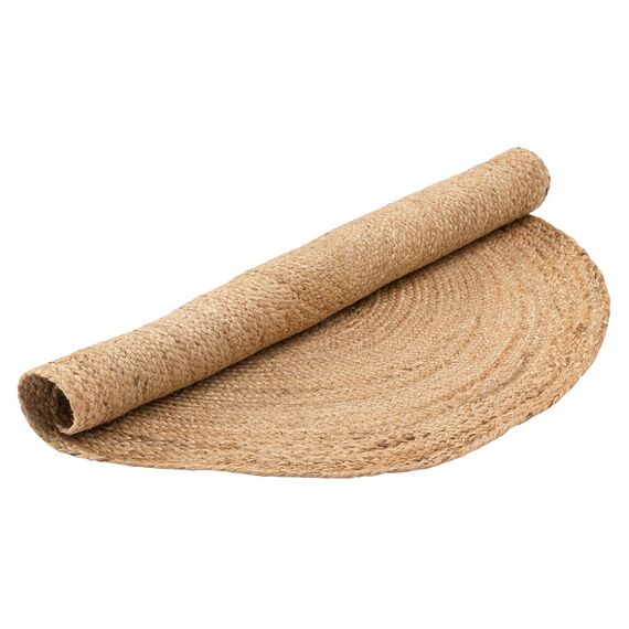 Ковер из джута круглый базовый из коллекции Ethnic, 150 см, изображение 3