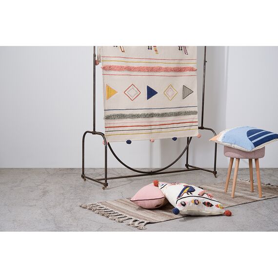 Ковер из хлопка в этническом стиле с орнаментом Птицы из коллекции Ethnic, 120х180 см, изображение 5