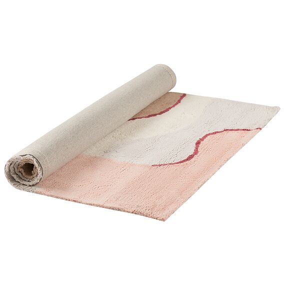 Ковер из хлопка бежевого цвета с авторским принтом из коллекции Freak Fruit, 200х300 см, изображение 6