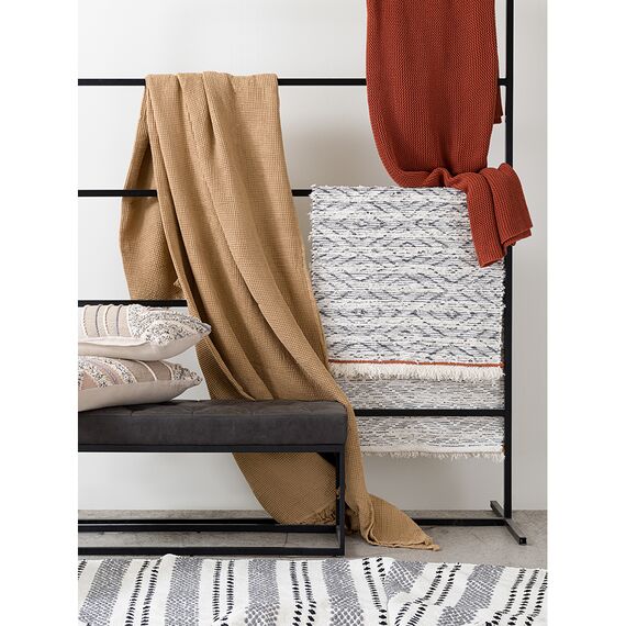 Ковер из хлопка Pune из коллекции Ethnic, 70х160 см, изображение 2