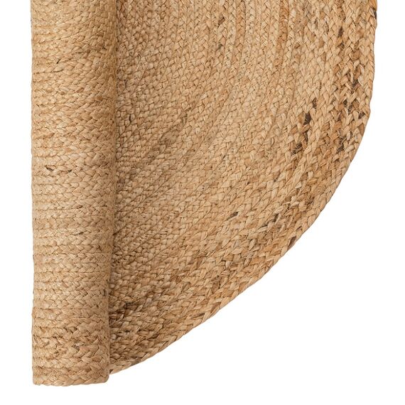 Ковер из джута круглый базовый из коллекции Ethnic, 150 см, изображение 5