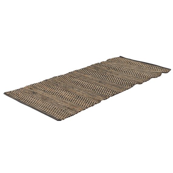 Ковер из джута с орнаментом Зигзаг из коллекции Ethnic, 70х160 см, изображение 5