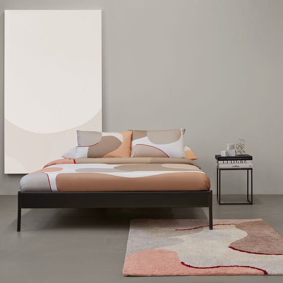 Ковер из хлопка бежевого цвета с авторским принтом из коллекции Freak Fruit, 200х300 см, изображение 3