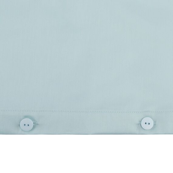 Комплект детского постельного белья из сатина голубого цвета из коллекции Essential, 100х120 см, изображение 6