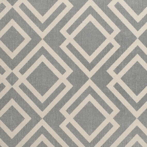 Ковер из хлопка с этническим узором Ромбы и кисточками из коллекции Ethnic, 200х300 см, изображение 6