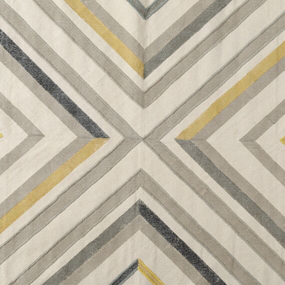 Ковер из хлопка с контрастным узором и кисточками из коллекции Ethnic, 120х180 см, изображение 9