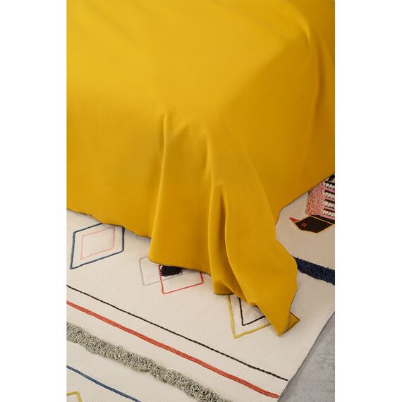 Ковер из хлопка в этническом стиле с орнаментом Птицы из коллекции Ethnic, 120х180 см, изображение 6