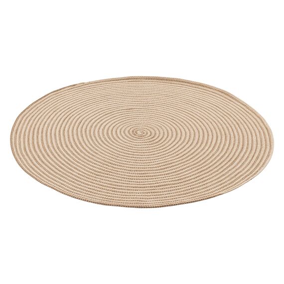 Ковер из хлопка Target бежевого цвета из коллекции Ethnic, d 120 см, изображение 2