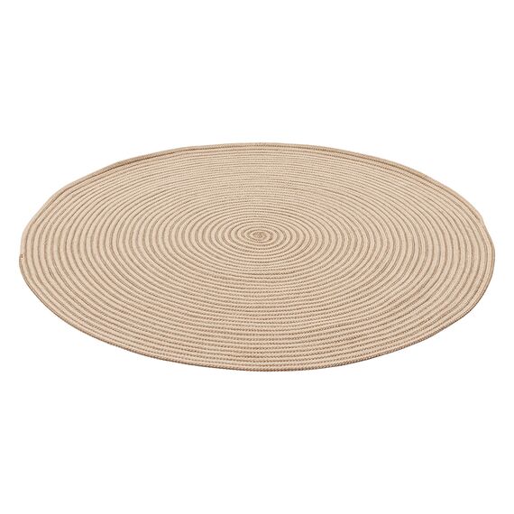 Ковер из хлопка Target бежевого цвета из коллекции Ethnic, d 150 см, изображение 2