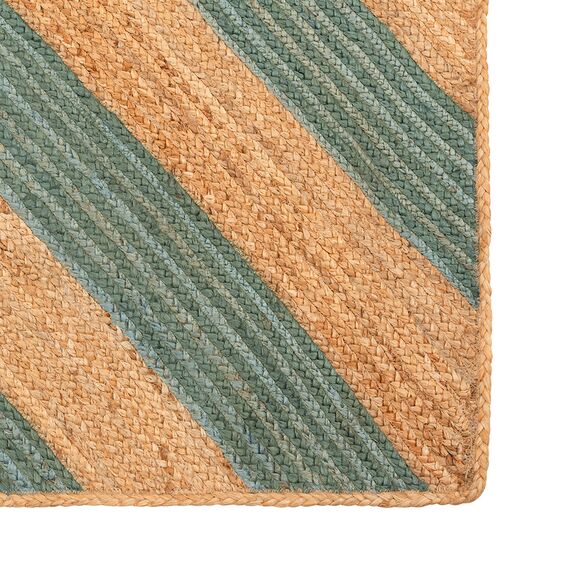 Ковер из джута с вставками зеленого цвета из коллекции Ethnic, 200х300 см, изображение 5