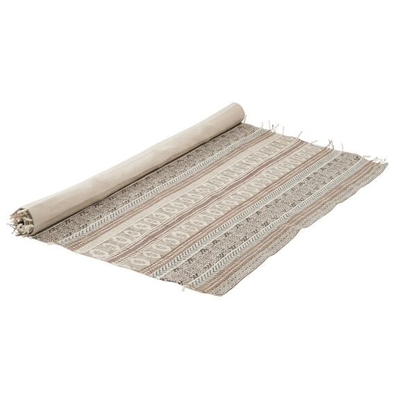 Ковер из хлопка, шерсти и джута с геометрическим орнаментом из коллекции Ethnic, 200х300 см, изображение 6