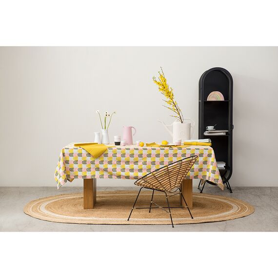 Ковер из джута овальный с вставками белого цвета из коллекции Ethnic, 200X300 см, изображение 6