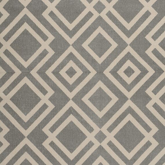 Ковер из хлопка с этническим узором Ромбы и кисточками из коллекции Ethnic, 120х180 см, изображение 6