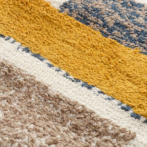 Ковер из хлопка Kochi из коллекции Ethnic, 70х160 см, изображение 6