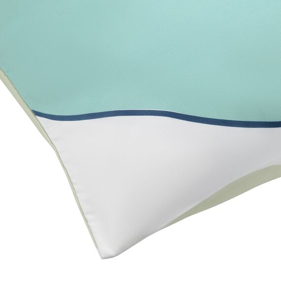 Набор из двух наволочек из сатина  мятного цвета с авторским принтом из коллекции Freak Fruit, 50х70 см, изображение 6