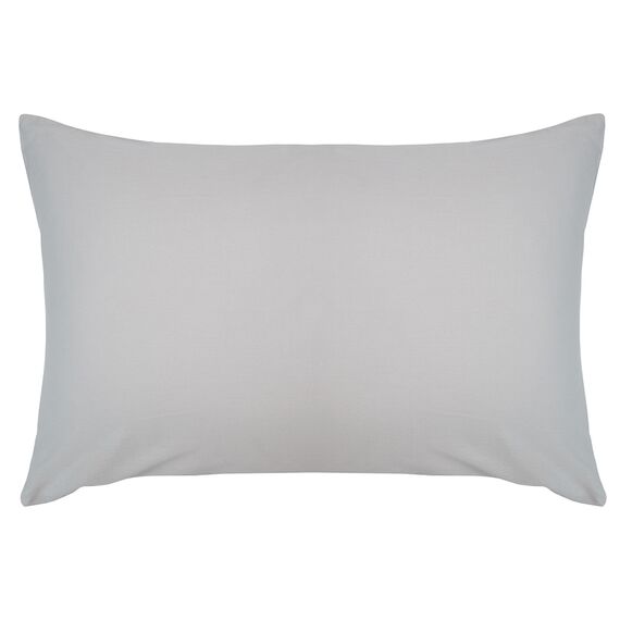 Набор из двух наволочек  из умягченного сатина серого цвета из коллекции Essential, 50х70 см, изображение 2