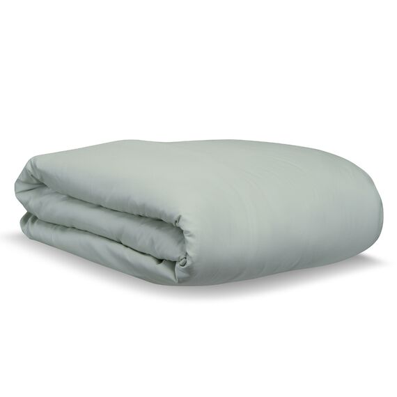 Комплект постельного белья из сатина мятного цвета из коллекции Wild, 200х220 см, изображение 4