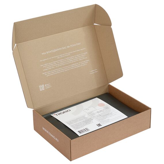 Комплект постельного белья розового цвета с принтом Спелая смородина из коллекции Scandinavian touch, 200х220 см, изображение 8