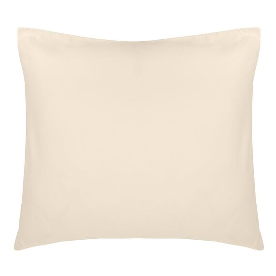 Набор из двух наволочек из сатина кремового цвета из коллекции Essential, 70х70 см, изображение 2