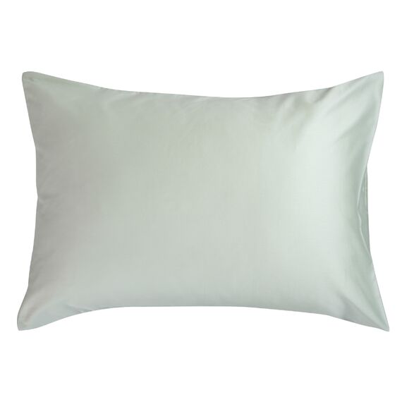 Набор из двух наволочек из сатина мятного цвета из коллекции Wild, 50х70 см, изображение 2