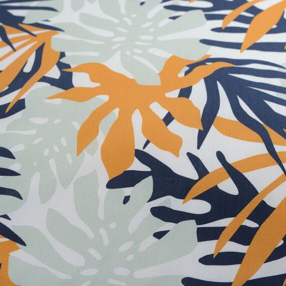 Набор из двух наволочек из сатина с принтом Leaves из коллекции Wild, 70х70 см, изображение 3