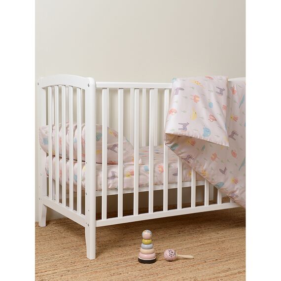 Наволочка из сатина с принтом Animalia world из коллекции Tiny world, 50х70 см, изображение 6