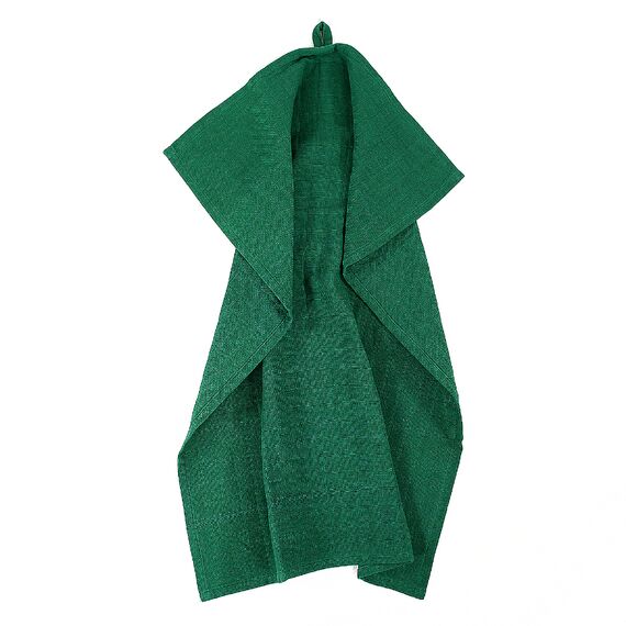 Набор муслиновых кухонных полотенец с графичным принтом Папоротник Russian North, 50х70 см, изображение 6