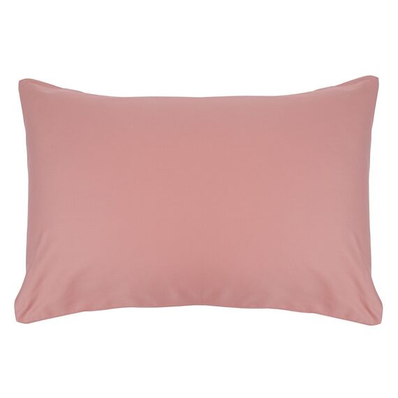 Набор из двух наволочек из сатина темно-розового цвета из коллекции Essential, 50х70 см, изображение 2