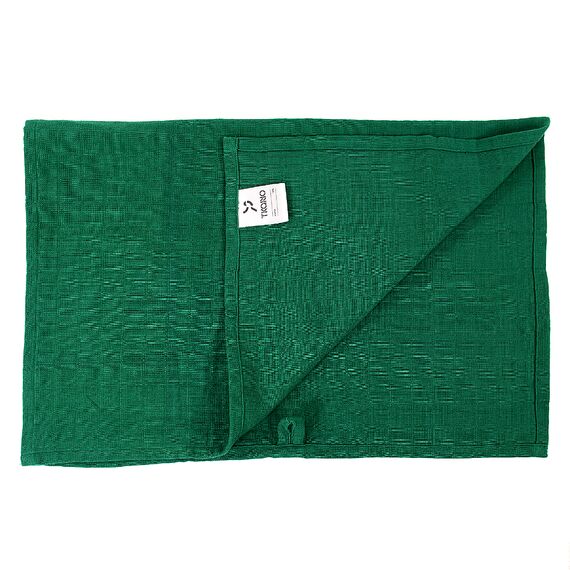 Набор муслиновых кухонных полотенец с графичным принтом Папоротник Russian North, 50х70 см, изображение 10