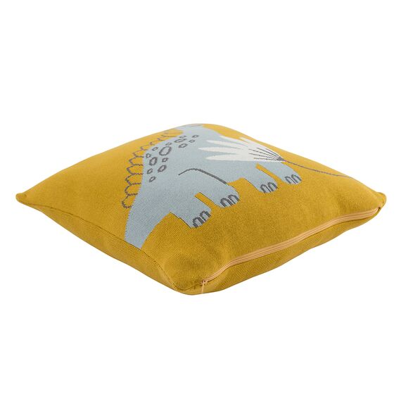 Подушка декоративная Динозавр Toto из коллекции Tiny world 35х35 см, изображение 7