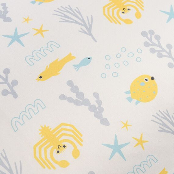 Наволочка из сатина с принтом Oceania world из коллекции Tiny world, 50х70 см, изображение 8