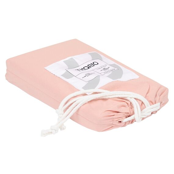 Набор из двух наволочек цвета пыльной розы из органического стираного хлопка из коллекции Essential, 70х70 см, изображение 5