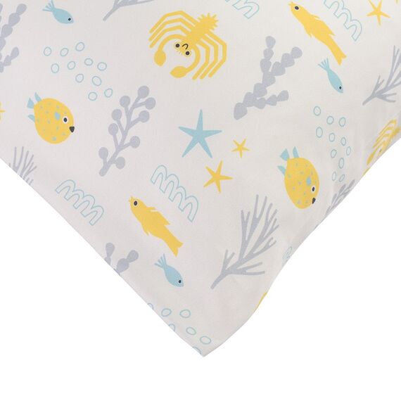 Наволочка из сатина с принтом Oceania world из коллекции Tiny world, 50х70 см, изображение 9