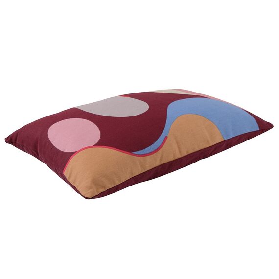 Подушка декоративная из хлопка с авторским принтом из коллекции Freak Fruit, 30х50 см, изображение 2