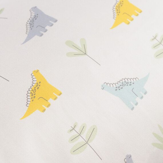 Наволочка из сатина с принтом Dinosauria world из коллекции Tiny world, 50х70 см, изображение 6