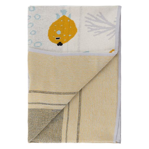 Плед из хлопка с принтом Oceania world из коллекции Tiny world 80х110 см, изображение 7