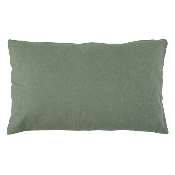 Подушка декоративная из хлопка мятного цвета с авторским принтом из коллекции Freak Fruit, 30х50 см, изображение 3